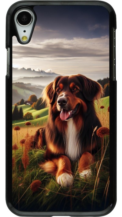 iPhone XR Case Hülle - Hund Land Schweiz