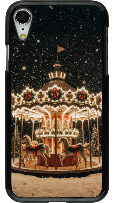 Coque iPhone XR - Christmas 25 Carousel