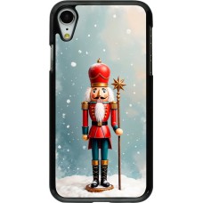 Coque iPhone XR - Christmas 25 Nutcracker Snow