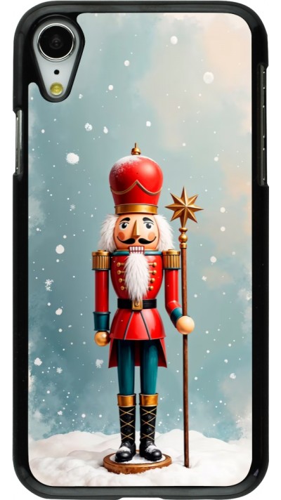 Coque iPhone XR - Christmas 25 Nutcracker Snow