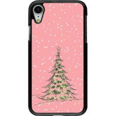 Coque iPhone XR - Christmas 25 Pink Tree