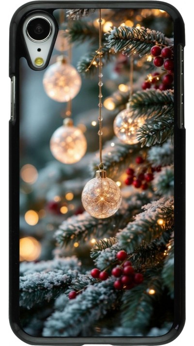 Coque iPhone XR - Christmas 25 Xmas Decorated Tree