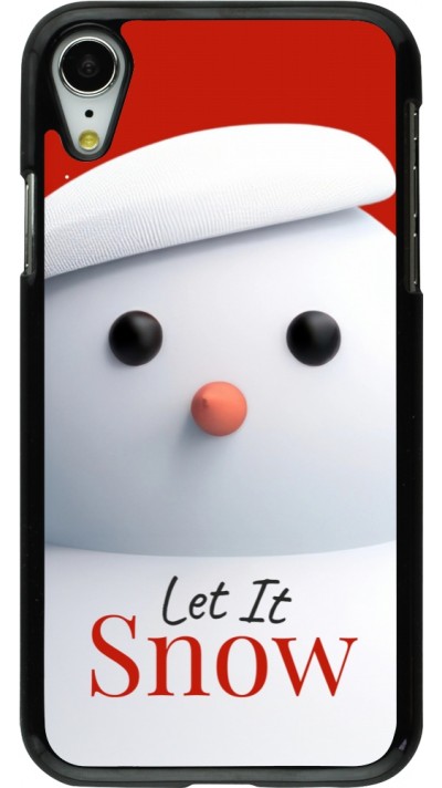 Coque iPhone XR - Christmas 25 Xmas Snowman