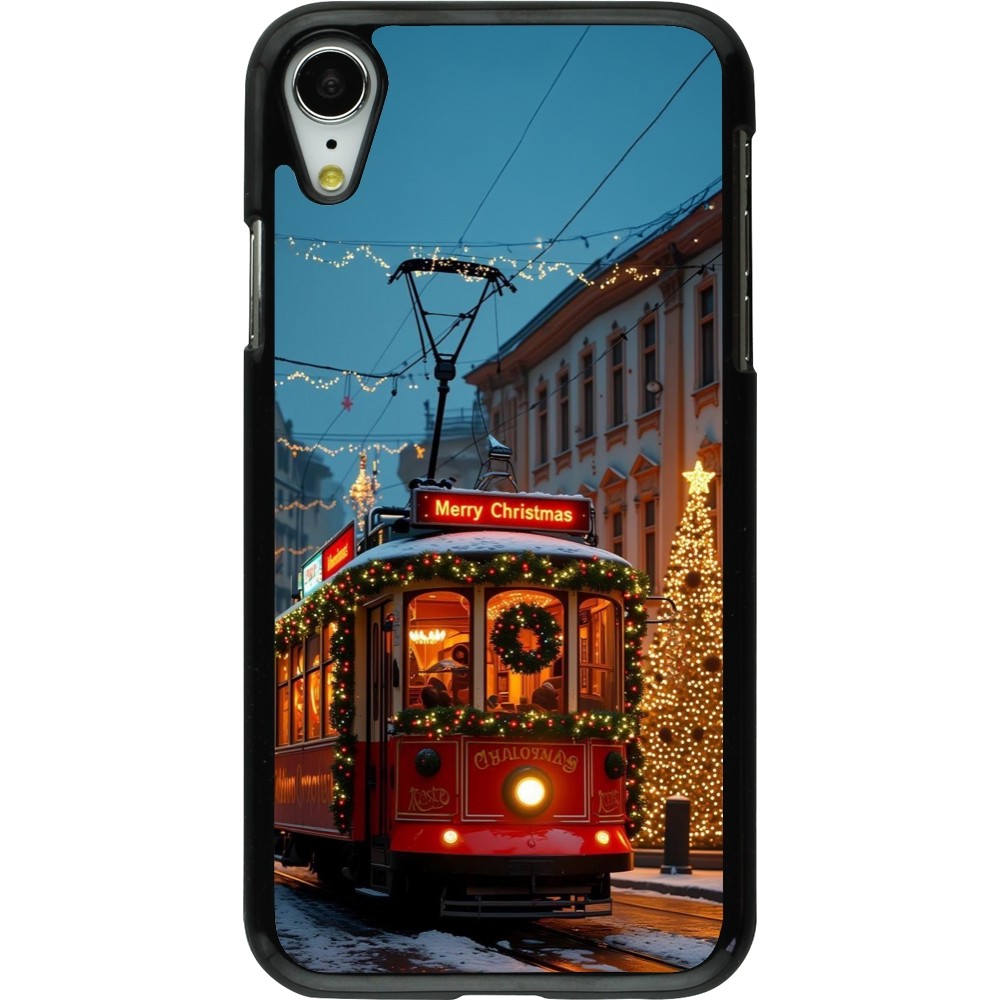 Coque iPhone XR - Christmas 25 Xmas Train