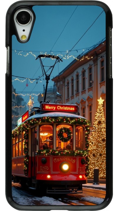 Coque iPhone XR - Christmas 25 Xmas Train