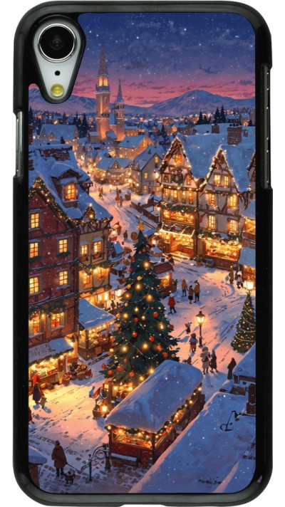 Coque iPhone XR - Christmas 25 Xmas Village