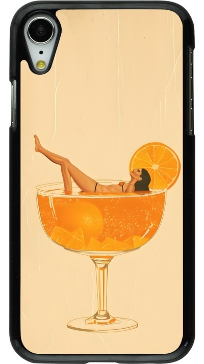 iPhone XR Case Hülle - Cocktail Bath Vintage