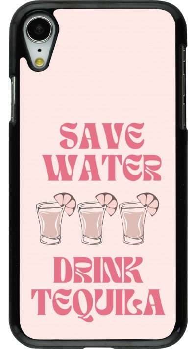 iPhone XR Case Hülle - Cocktail Save Water Drink Tequila