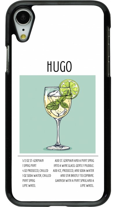 Coque iPhone XR - Cocktail recette Hugo