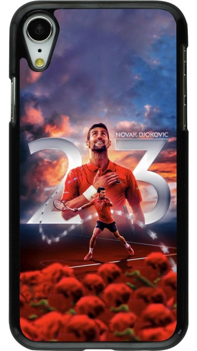 iPhone XR Case Hülle - Djokovic 23 Grand Slam