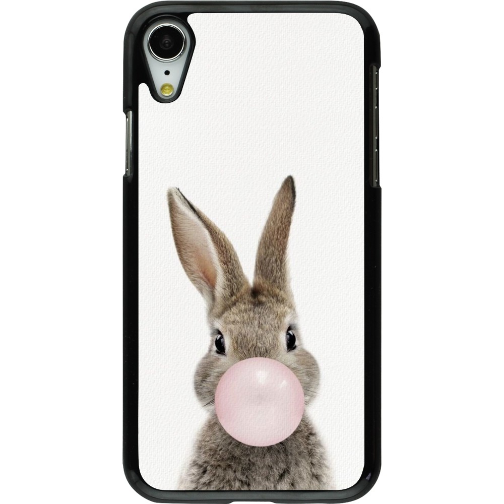 iPhone XR Case Hülle - Easter 2023 bubble gum bunny