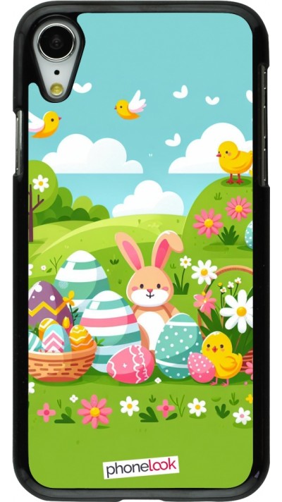Coque iPhone XR - Easter 2025 Green