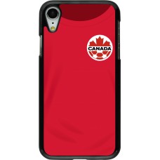 iPhone XR Case Hülle - Kanada 2022 personalisierbares Fussballtrikot