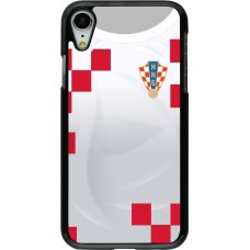 iPhone XR Case Hülle - Kroatien 2022 personalisierbares Fussballtrikot