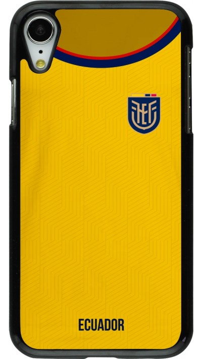 Coque iPhone XR - Maillot de football Equateur 2022