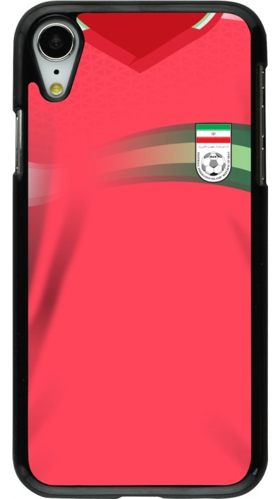 iPhone XR Case Hülle - Iran 2022 personalisierbares Fussballtrikot