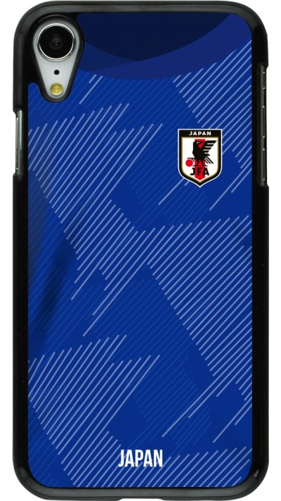 iPhone XR Case Hülle - Japan 2022 personalisierbares Fussballtrikot