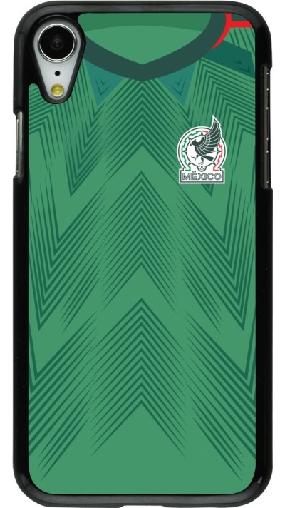 Coque iPhone XR - Maillot de football Mexique 2022 personnalisable