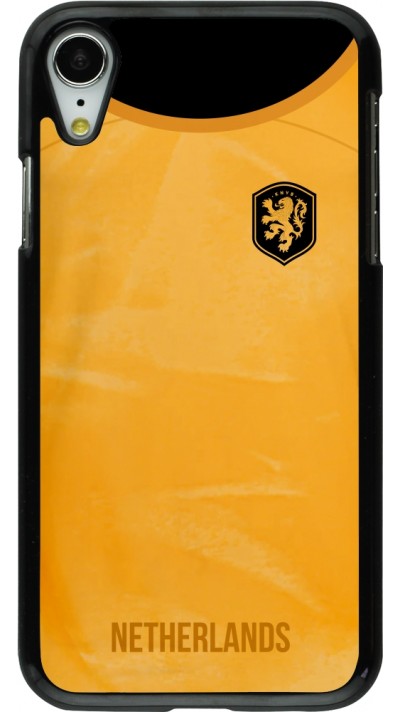 iPhone XR Case Hülle - Holland 2022 personalisierbares Fußballtrikot