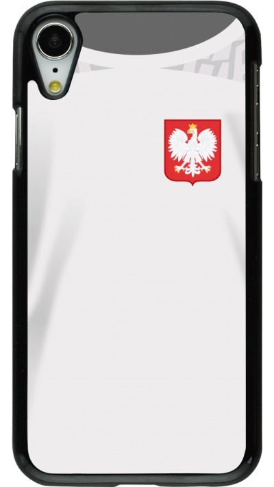 iPhone XR Case Hülle - Polen 2022 personalisierbares Fussballtrikot