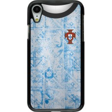 Coque iPhone XR - Maillot de football Portugal Extérieur personnalisable
