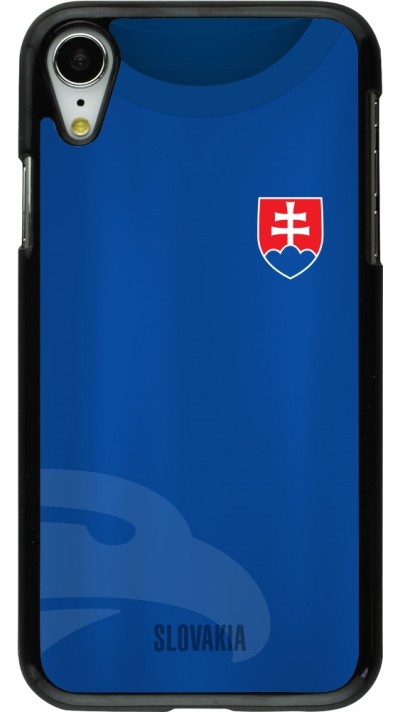 iPhone XR Case Hülle - Fussballtrikot Slowakei