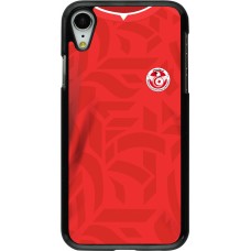 iPhone XR Case Hülle - Tunesien 2022 personalisierbares Fussballtrikot