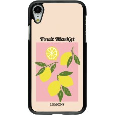 iPhone XR Case Hülle - Fruit market lemons 2026