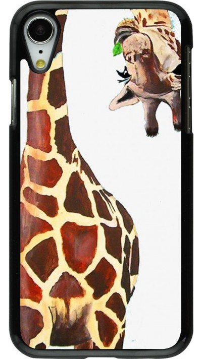 Hülle iPhone XR - Giraffe Fit