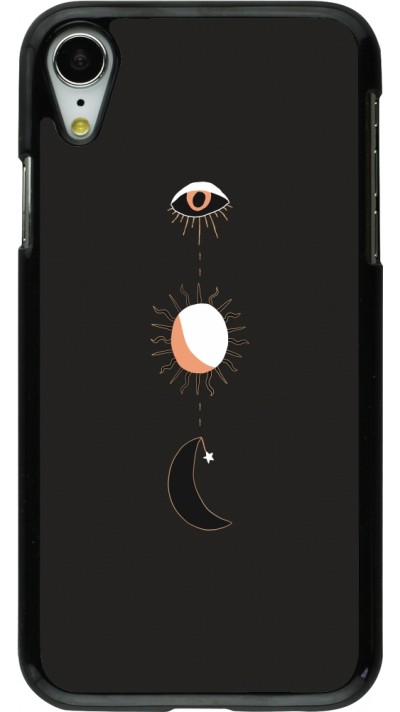 Coque iPhone XR - Halloween 22 eye sun moon
