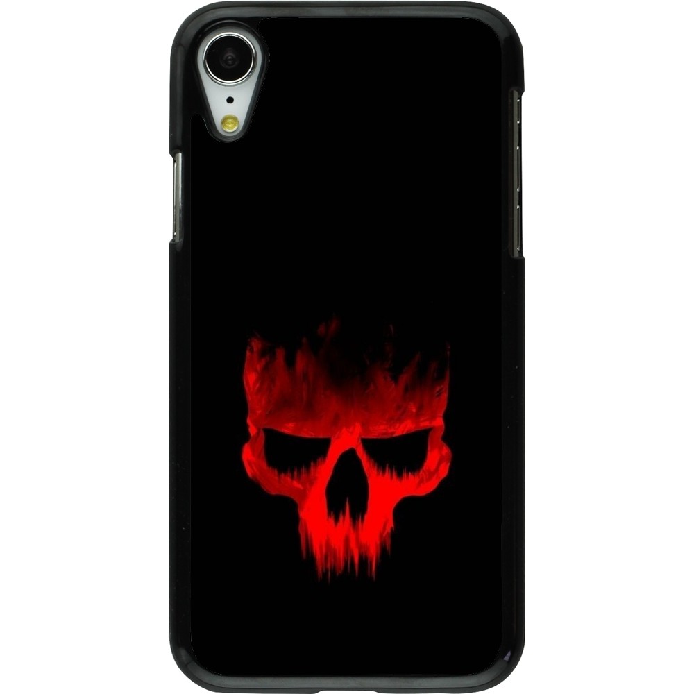 iPhone XR Case Hülle - Halloween 2023 scary skull