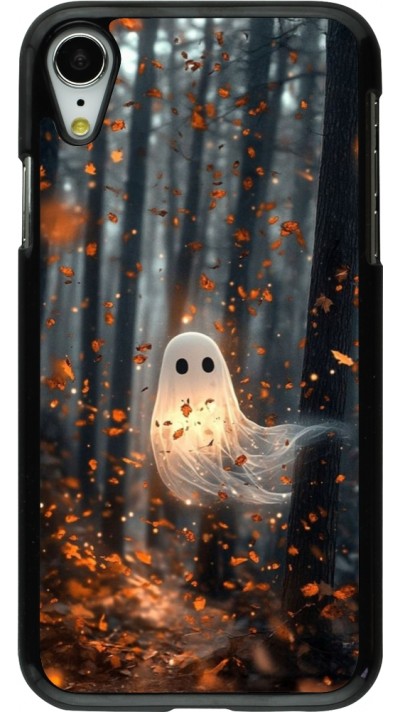 iPhone XR Case Hülle - Halloween 2025 Ghost in the forest