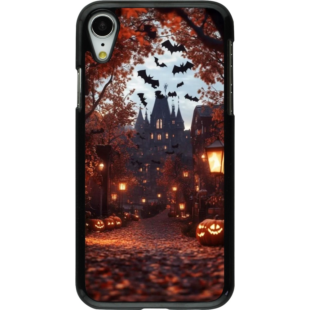 iPhone XR Case Hülle - Halloween 2025 Haunted house