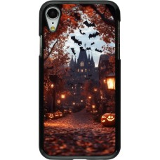 iPhone XR Case Hülle - Halloween 2025 Haunted house