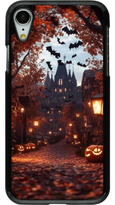 iPhone XR Case Hülle - Halloween 2025 Haunted house