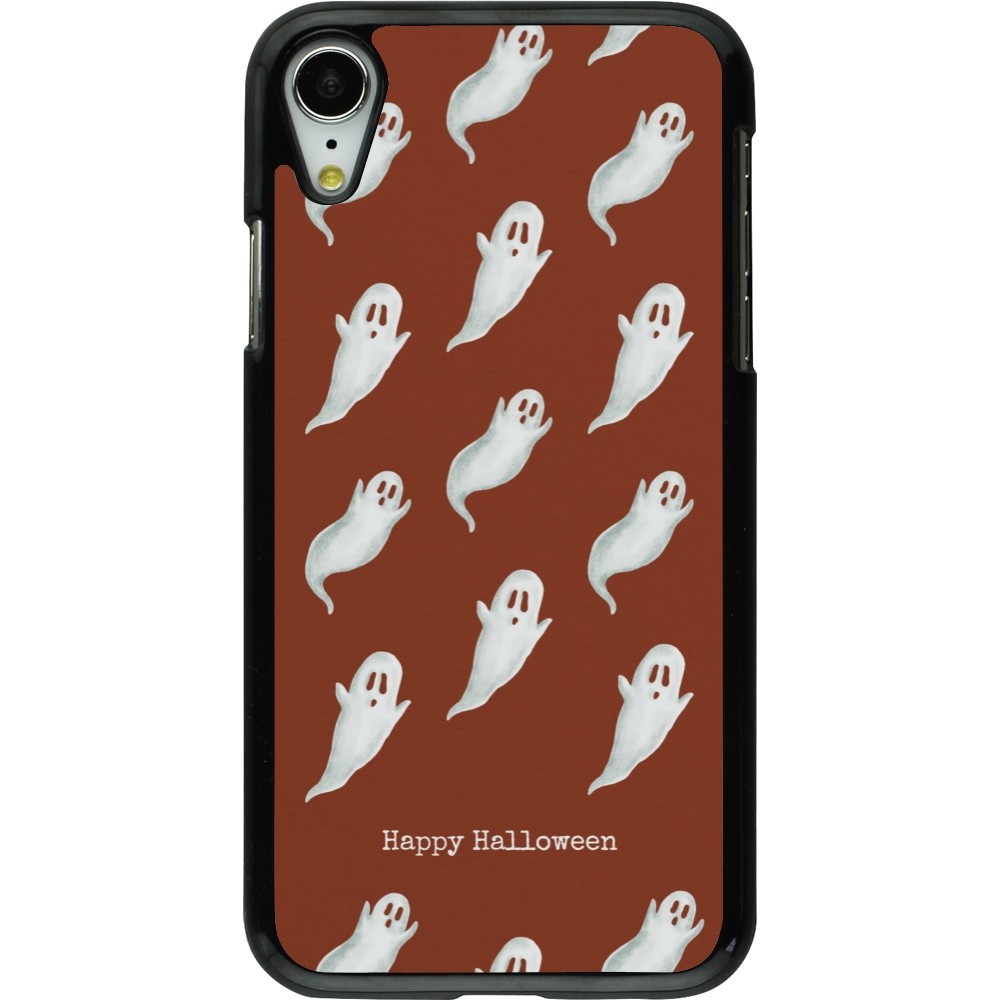 iPhone XR Case Hülle - Halloween 2025 Pattern of ghosts