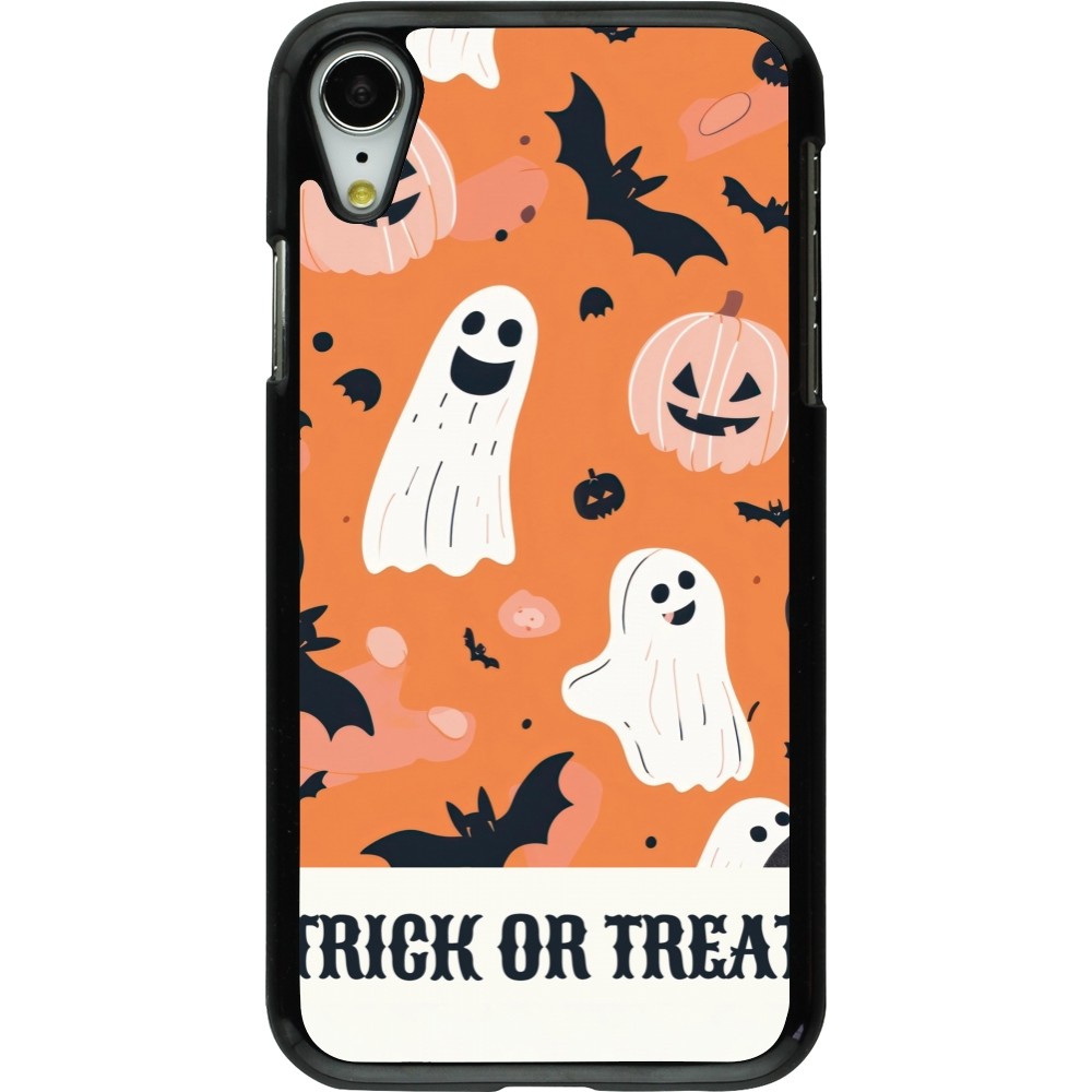 iPhone XR Case Hülle - Halloween 2025 Trick or treat