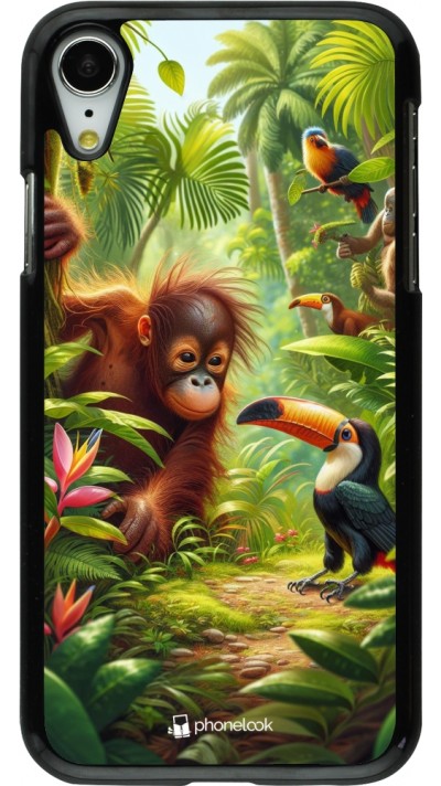 Coque iPhone XR - Jungle Tropicale Tayrona