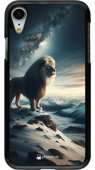 Coque iPhone XR - Le lion blanc