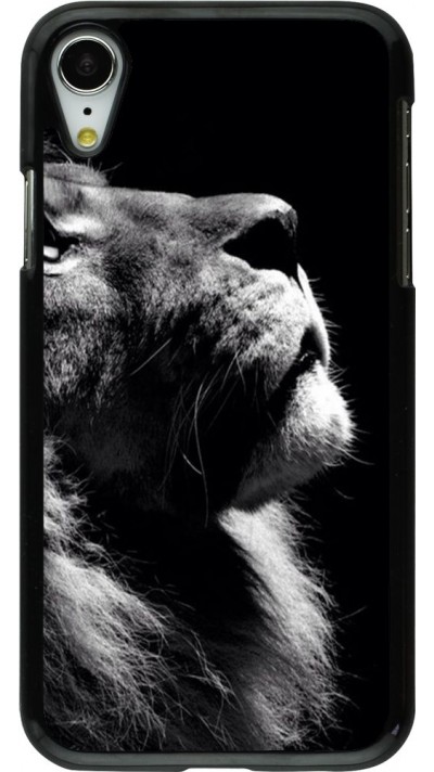 Coque iPhone XR - Lion looking up