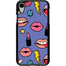 iPhone XR Case Hülle - Lips and lipgloss