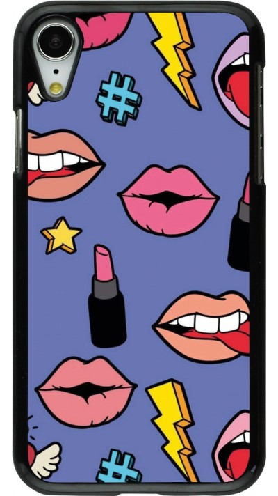 Coque iPhone XR - Lips and lipgloss