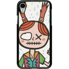 Coque iPhone XR - Little Girl Sketch