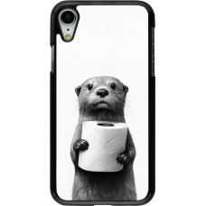Coque iPhone XR - Loutre papier de toilette