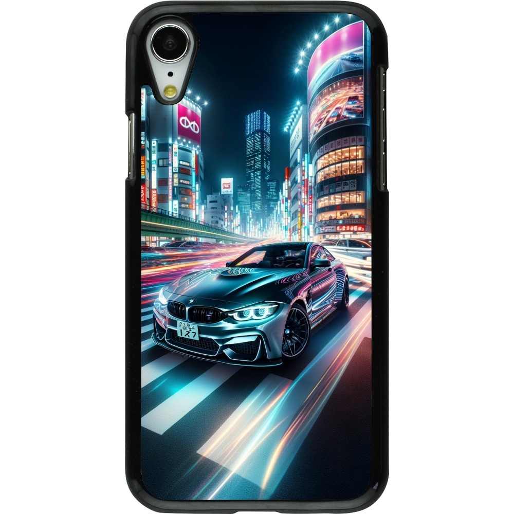 iPhone XR Case Hülle - BMW M4 Tokio Nacht