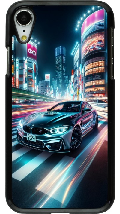 iPhone XR Case Hülle - BMW M4 Tokio Nacht