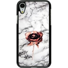 Coque iPhone XR - Marble Rose Gold