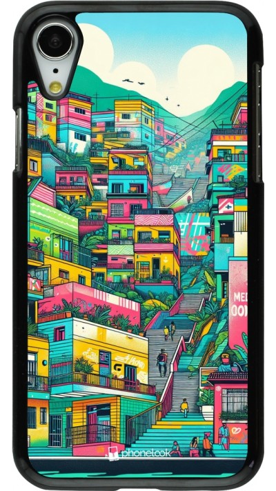 iPhone XR Case Hülle - Medellin Comuna 13 Kunst