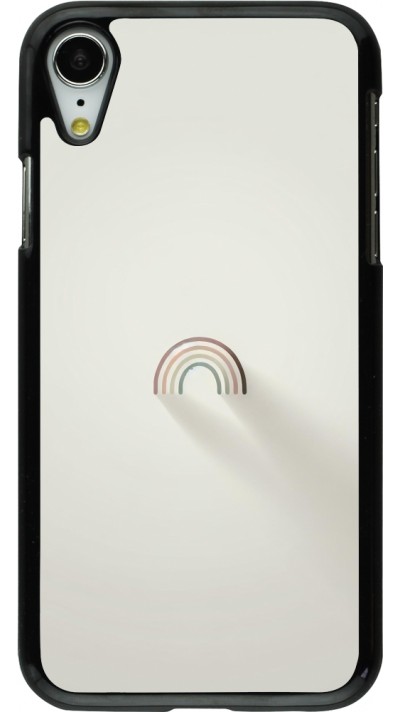 iPhone XR Case Hülle - Mini Regenbogen Minimal