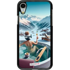 iPhone XR Case Hülle - Berg Glamour Whirlpool